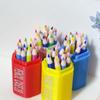 10/12Pcs Kid Pretend Play Toy Dollhouse Miniature Colored Pen Mini Pencil School Supplies Model Doll House Accessories