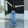 Real Shot: Women's High-Waisted Wide-Leg Flared Jeans for Autumn/Winter 2026