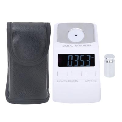 100g0.01g Tragbarer Plattenspieler Digitales LCD-Display Nadeleinsatzkraftwaage Nadeln Druckmesser