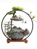 Flowing Water Backflow Incense Fountain & Humidifier - Perfect for Home, Office, or Gift Decoration.