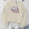 Trendy Printed Women's Crew Neck Sweatshirt, Dopamine Style & Loose Fit, Street Photography & Outing