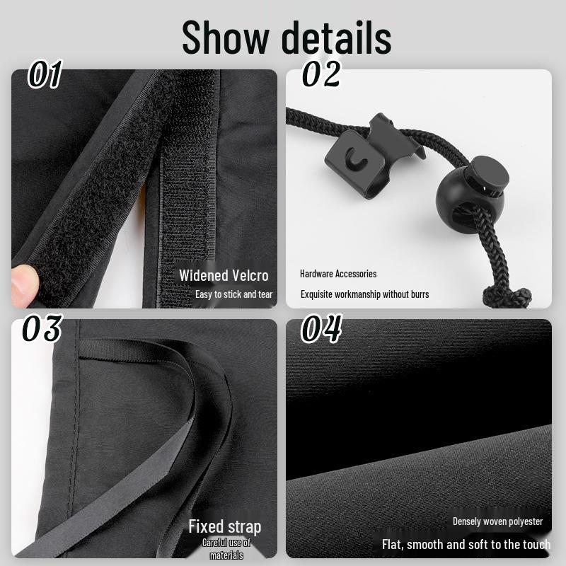 Car Sunshade Blackout Curtain: Privacy & Heat Insulation for Front & Rear Rows