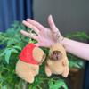 Capybara Plush Whimsical Doll Keychain Adorable Animal Pendant Gift Perfect