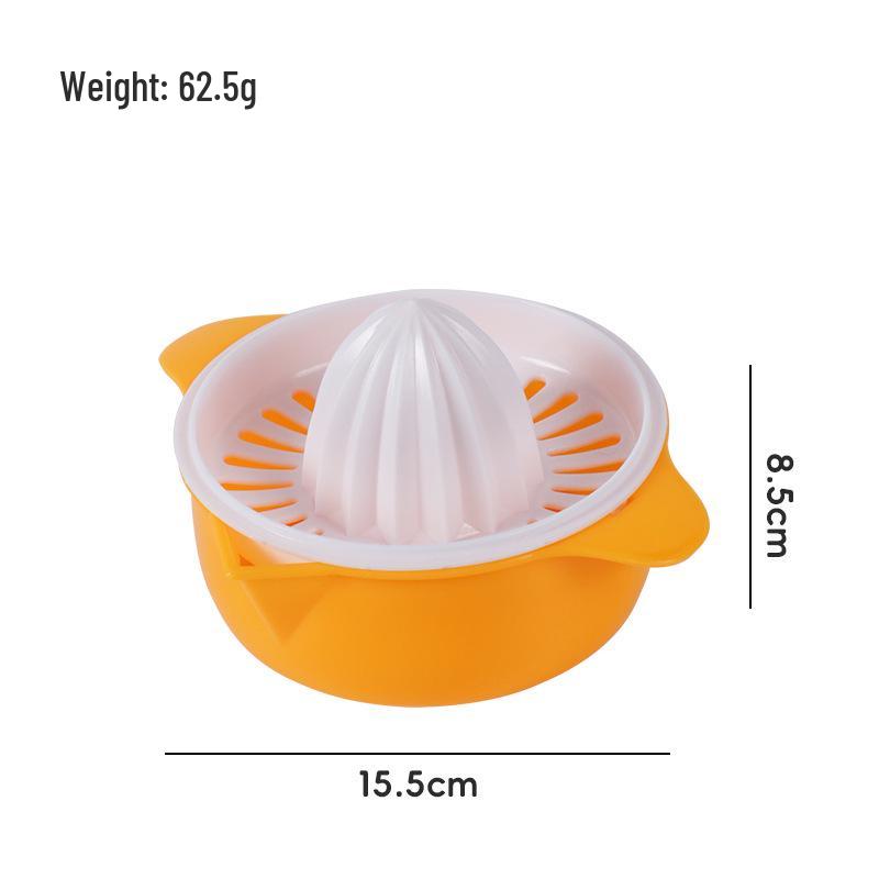 Compact Manual Citrus Juicer - Portable Lemon & Orange Squeezer Tool