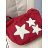 Cute personalized five-pointed star large-capacity tote bag women's casual oblique span bag versatile shoulder bag tide