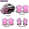 Set di 6 Ginocchiere e Gomitiere con Protezioni per i Polsi - Equipaggiamento Protettivo Multisport per Bambini/Adulti - Sicurezza per Ciclismo, Pattinaggio, Equitazione