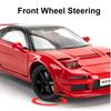 1:32 NSX Lancer Evolution IX Sportwagen Modell Spielzeug Miniaturfahrzeug Legierung Diecast Türen öffnen Stoßdämpfung Hobby Geschenke