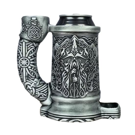 

Кружка-чарівник, вежа для кубиків, 12 унцій, тримач для напоїв, ізольований чохол, чашка для кубиків зі сховищем, вежа для кидання кубиків, тримач для напоїв, аксесуар для настільної RPG срібний