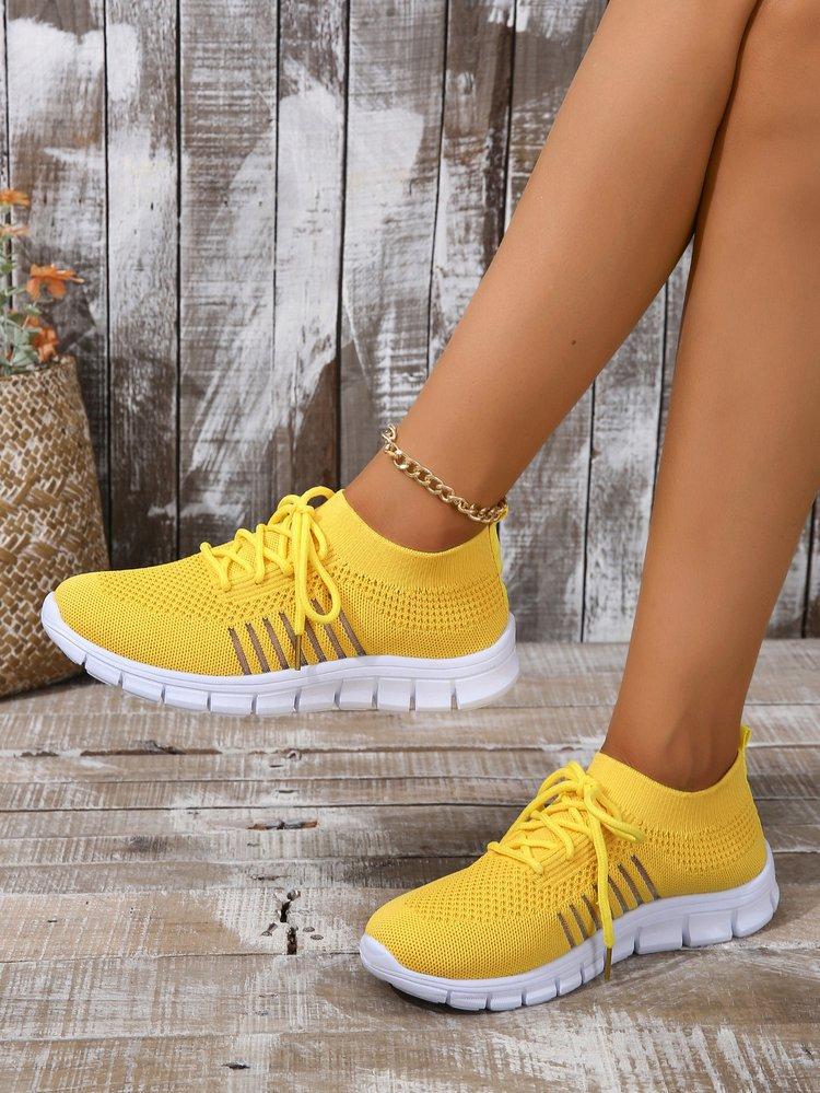 New Women's Sneakers Spring Flat Shoes Casual Women Vulcanized Summer Light Mesh Breathable Female Running Shoes