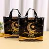 6pcs Eid Mubarak Reusable Gift Bags Durable Plastic Tote Bags Gifts Packing Islamic Muslim Party Supplies Ramadan Kareem Decor