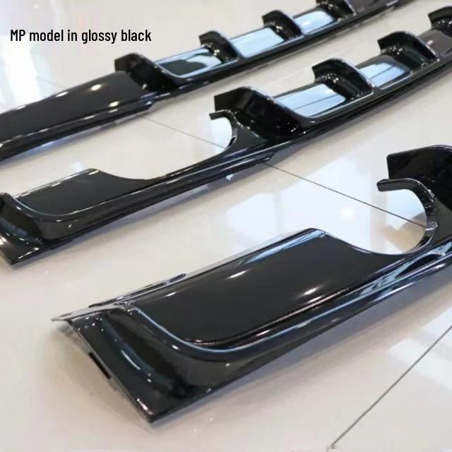 BMW 3 Series F30 F35 MT MP Black Rear Bumper & Spoiler Body Kit.