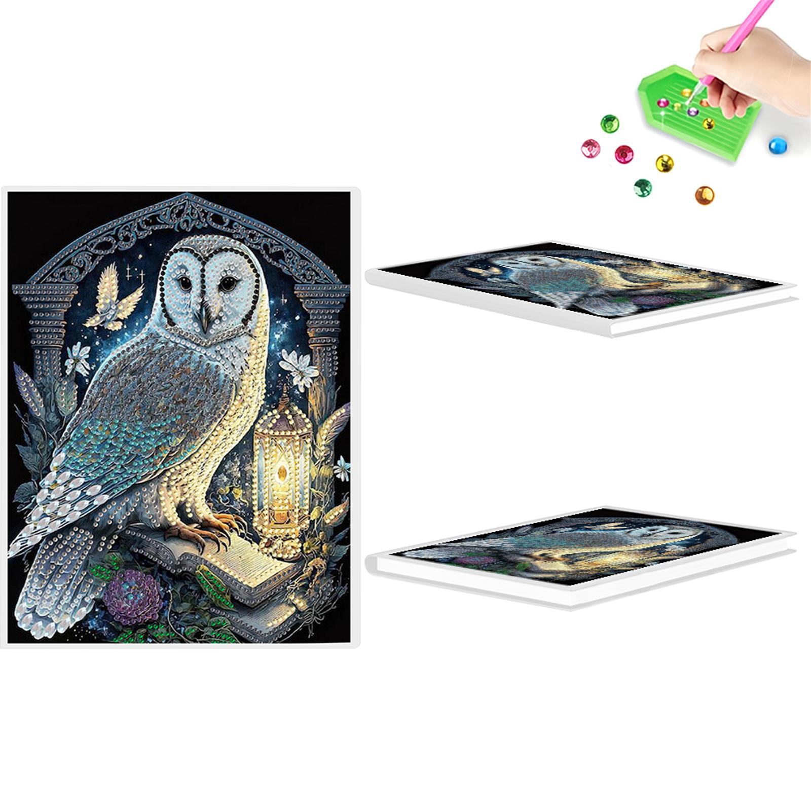 

DIY Special Shaped Diamond Painting Notebook Diamond Art Notebook Kits Diamond Art Diary Book for Adults Home Office Art Drawing