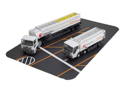 Die LKW-Anhänger-Kollektion Idemitsu Tankwagen-Set B Diorama-Zubehör
