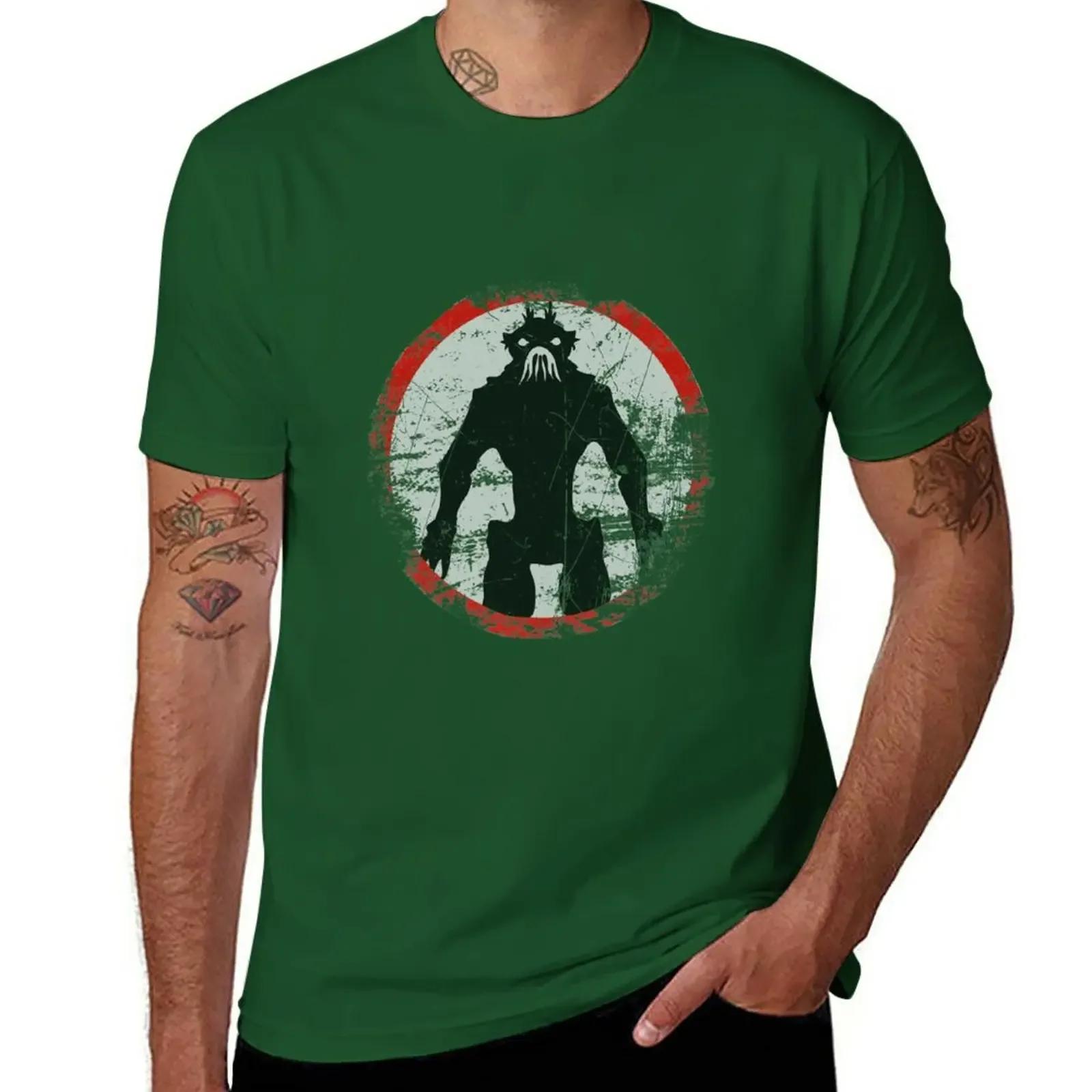 

District 9 Vintage sign TShirt summer top oversized mens graphic tshirts funny 4XL