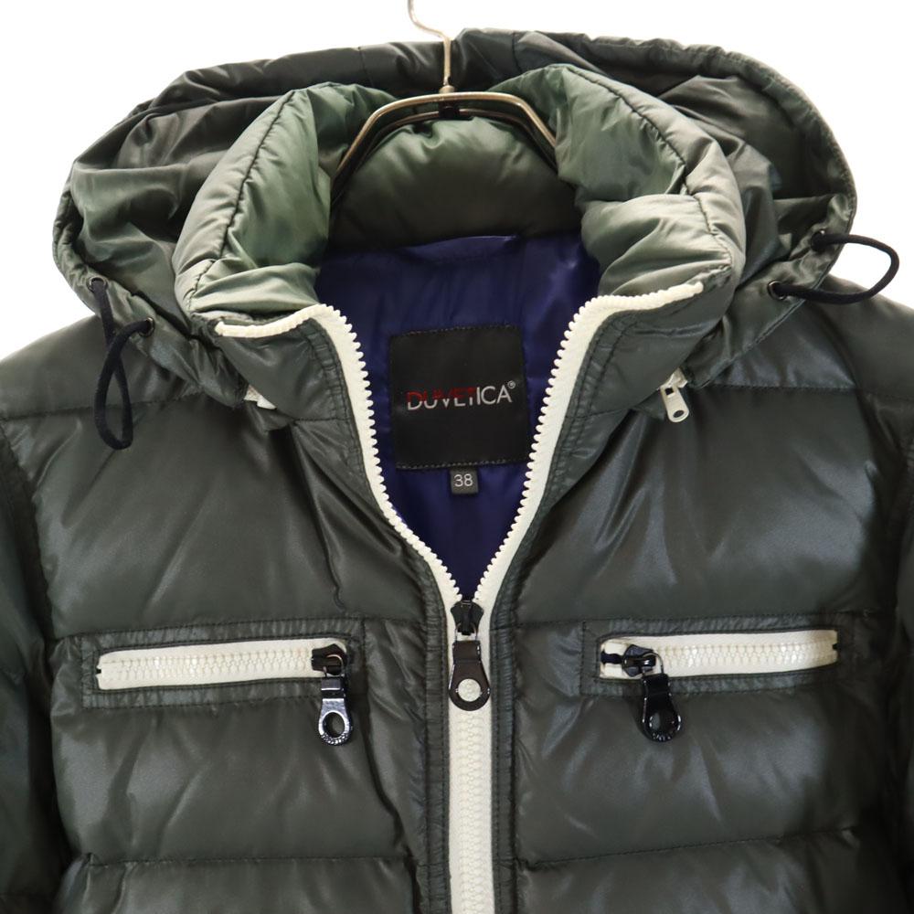 DUVETICA Egeria Down jacket 38 Olive Women Used