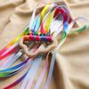 Sensory Toy Non-Toxic Baby Ribbon Ring Newborns Develop Color Recognition Sensory Toy