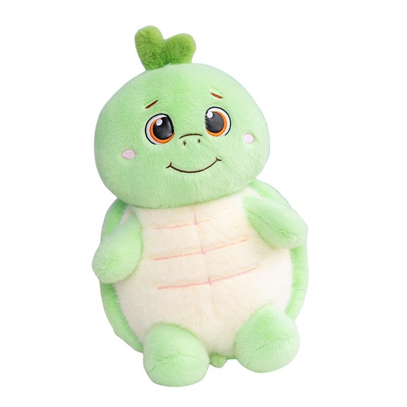 Cute Cute Persimmon Turtle Doll Plush Toy Turned Into Turtle Doll Girls Accompany Soothing Doll