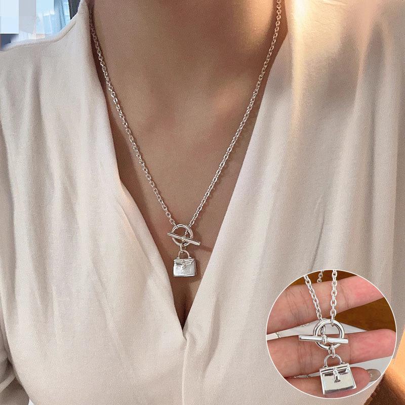 Korean Style Retro Pearl Necklace: Women's Multi-Layer Asymmetrical Clavicle Chain with OT Buckle