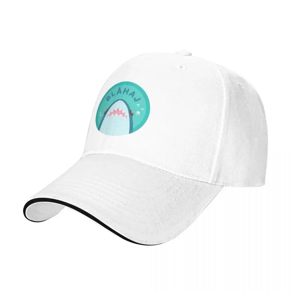Blahaj Blue Shark Hiking Baseball Caps Women Personalized Male Beach Sunscreen Hat Snapback Cap