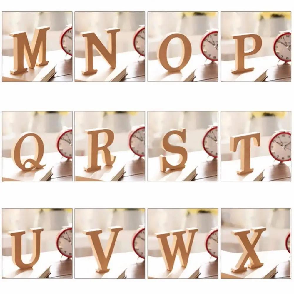 Decor Wedding Freestanding A-Z Wood Wooden Letters Alphabet Hanging Home Party Decor