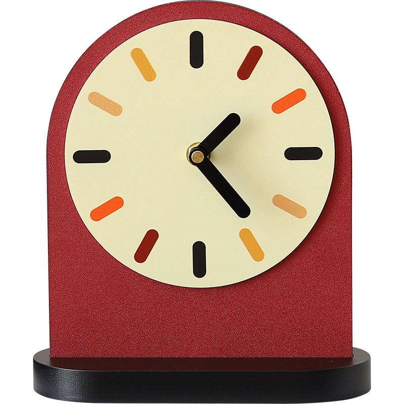 Elegant Digital Desktop Alarm Clock with Display and Tabletop Ornament