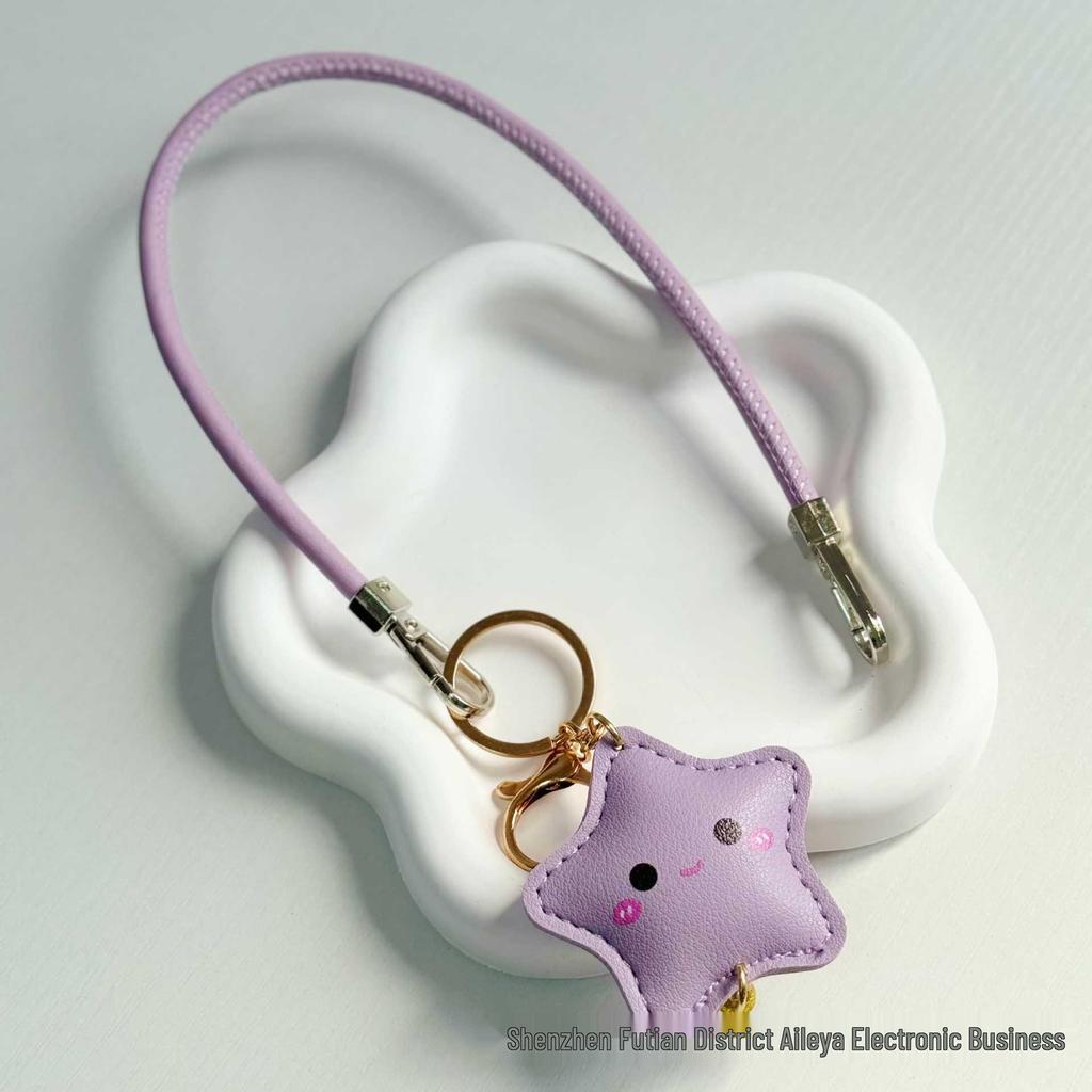 Kleiner Stern Taschenanhänger Lanyard: Stabiler Anti-Verlust-Glockenanhänger zur Dekoration von Handy & Buch