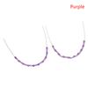 2Pcs/Pack Colorful Hook Temporary Tooth Decoration With Metal Wires Metal Bracket Orthodontic Ligature Ties Dental Decorations