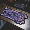 Absorbent Tiger Keyboard Pad Diatom Mud Desktop Keyboard Pad Tiger Skull Floor Mat Bathroom Floor