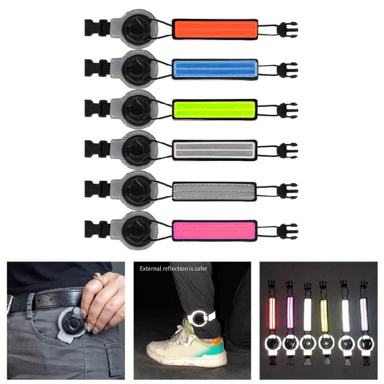 Adjustable Sports Elastic Band Cycling Ankle Straps Reflective Safety Elastic Bands For Men Women Cycling Running Hiking