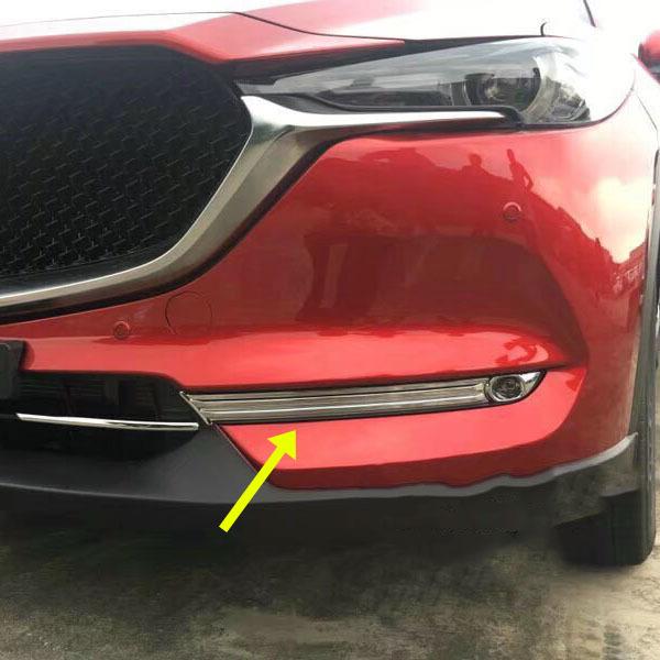 Mazda CX-5 (2017-2022) Rear Fog Light Edge and Hood Trim Kit