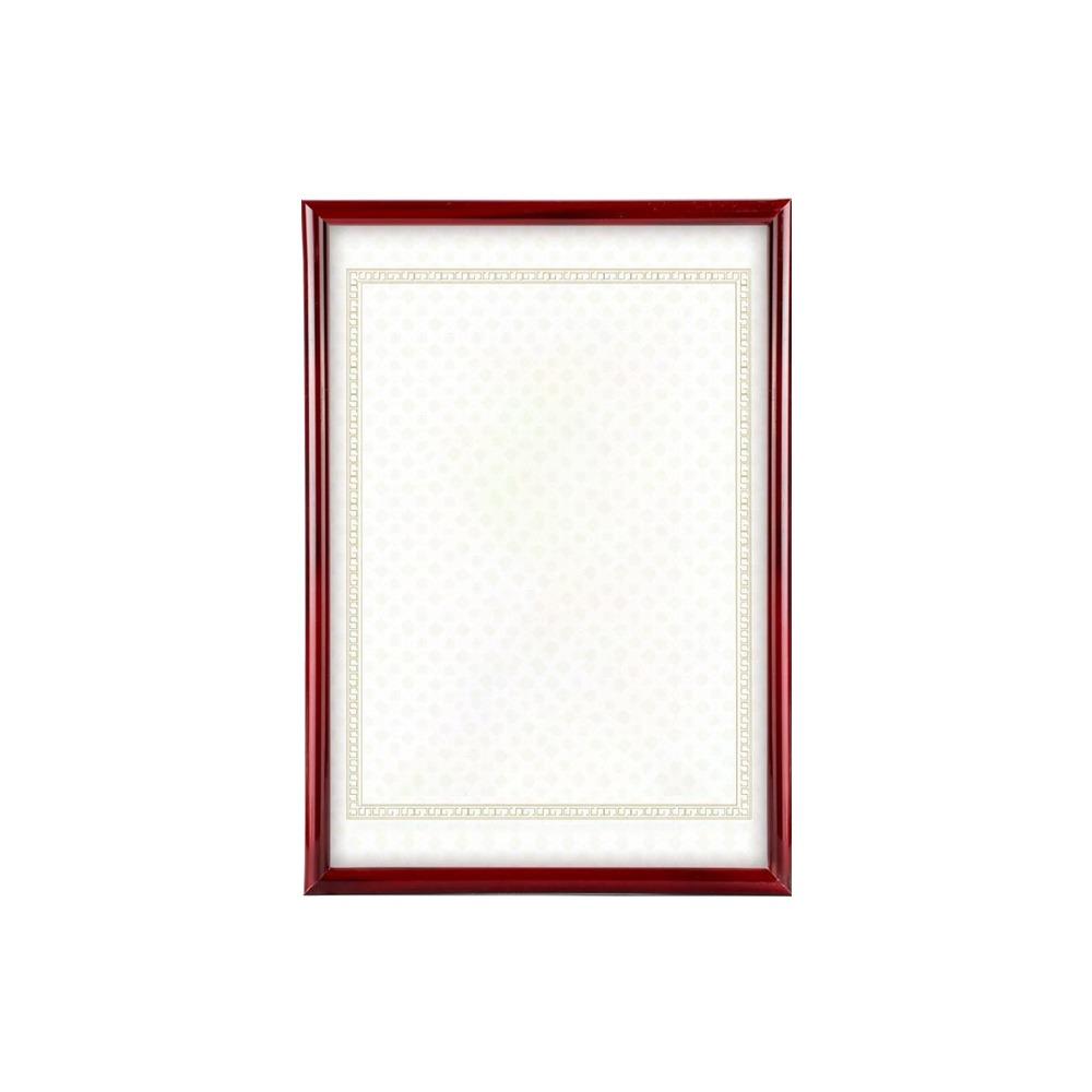 Decorative Ornaments A4 Certificate Frame PVC DIY Wall Commercial Photo Picture Frame Document Holder Frame