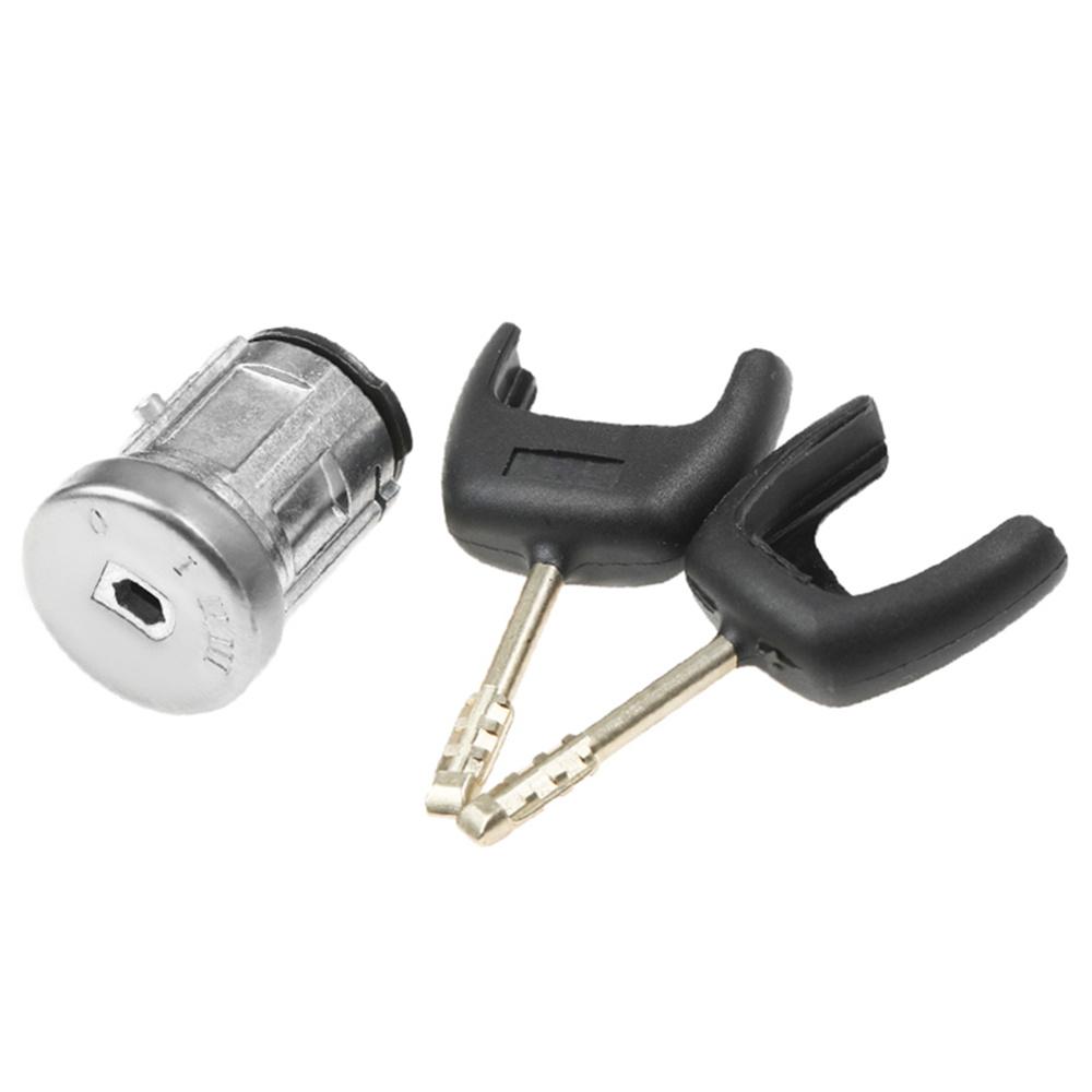 Ignition Switch Lock Cylinder Set W/ 2 Keys For Ford Transit MK7 Fiesta 4355452