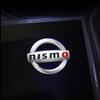 BQZTMO1 LED HD Wireless Car Door Logo Welcome Lamp Laser Light Projector Light For Nissan Nismo AMADAR New Teana TITAN 2003-2014 QUEST