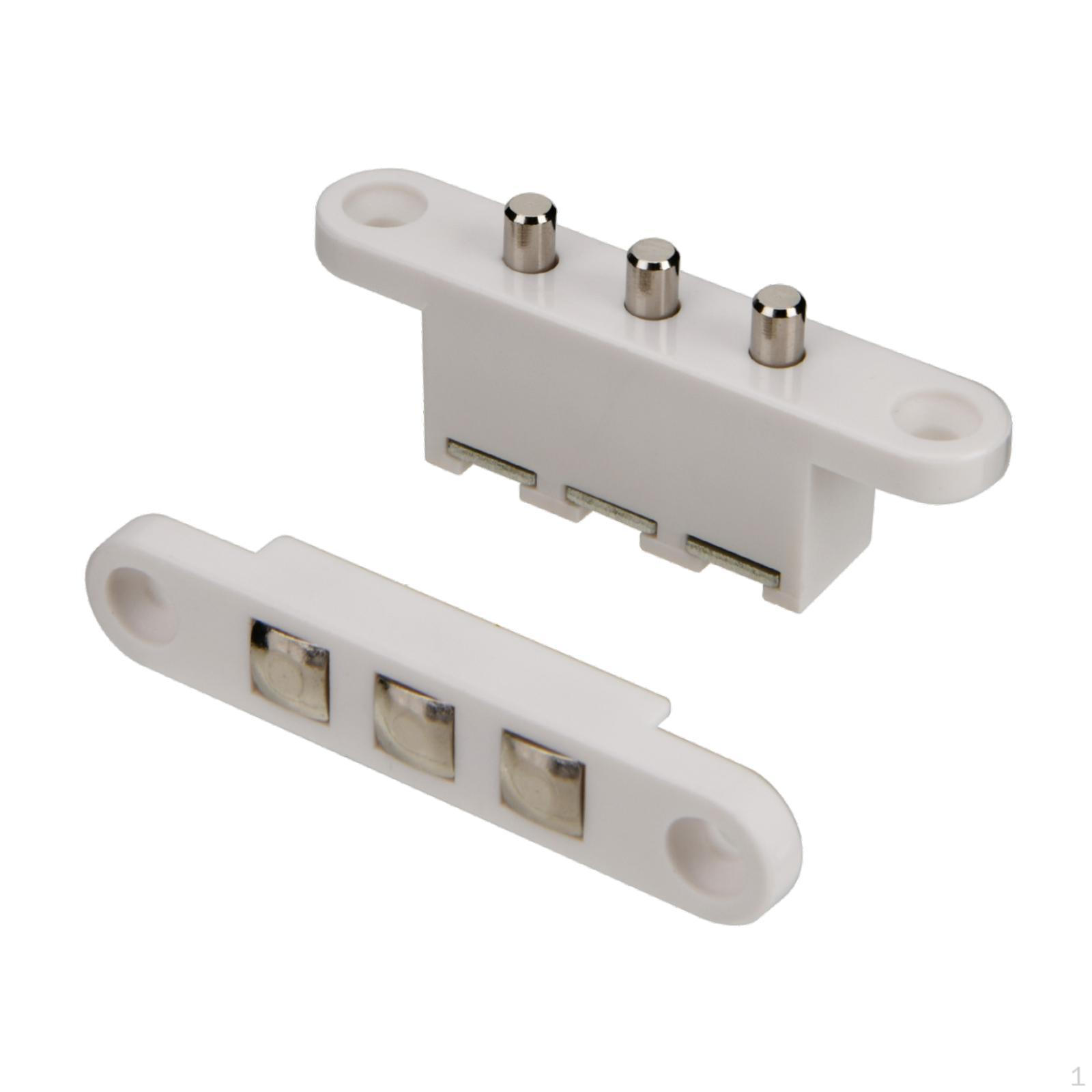 

Роз єм контролю доступу для одно- та двостулкових дверей із контактами-штовпхачами White 3 Terminals