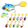 Spoon Wobbler For Fishing Lure Accessories Tackle Sea Jigs Artificial Bait Hard Spinner Trout Vibration Tackle Pesca Metal Vib