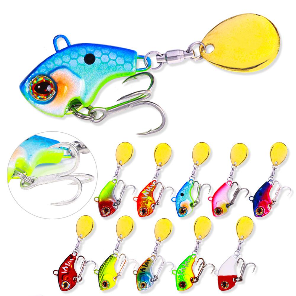 Spoon Wobbler For Fishing Lure Accessories Tackle Sea Jigs Artificial Bait Hard Spinner Trout Vibration Tackle Pesca Metal Vib
