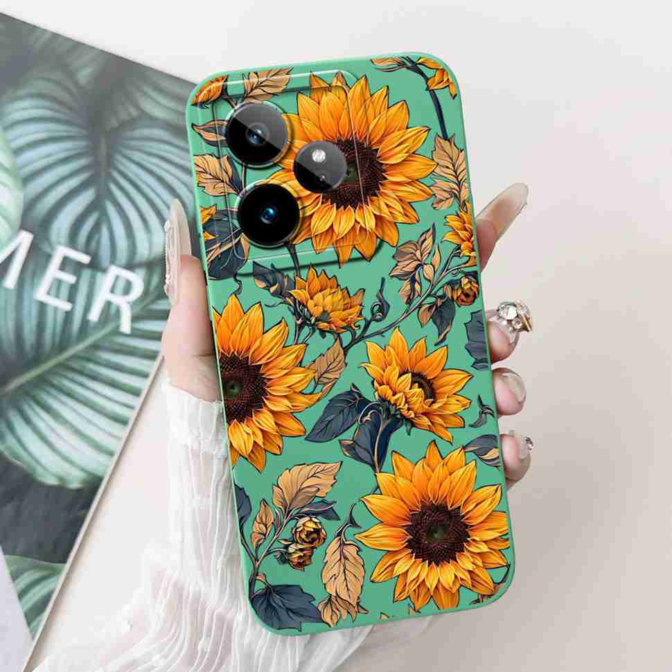 For Realme GT 7 5G RMX5061 Case Popular Butterfly Print Soft Silicon Back Cover For Oppo Realme GT7 5G 6.78" Phone Shell Coque