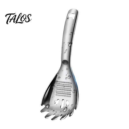 Durable Metal Kitchenware for Home Cooking 5-in-1 Stainless Steel Spoon, Multifunctional Kitchen Efficient Food Preparation Tool Tools Potato