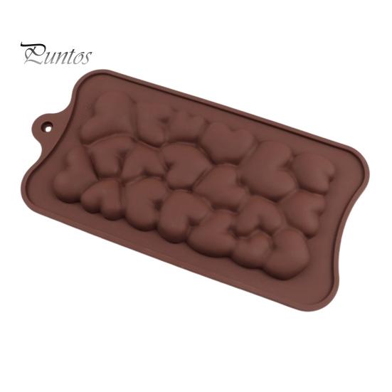 Silikonové formy na čokoládu Snadno se uvolňující textury srdce Formy na tyčinky pro domácí výrobu čokoládových tyčinek Keto bomby Energetické proteinové tyčinky