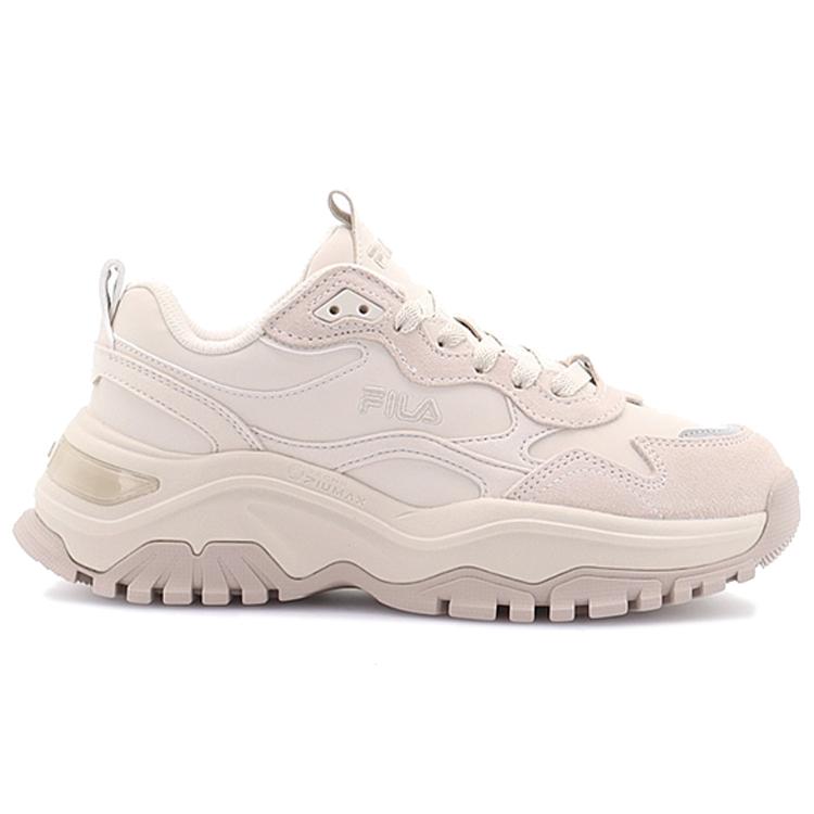 FILA Fashion Sneakers Synthetic Leather Low top Chunky Sneakers Women's Rustic F12W144147FMB