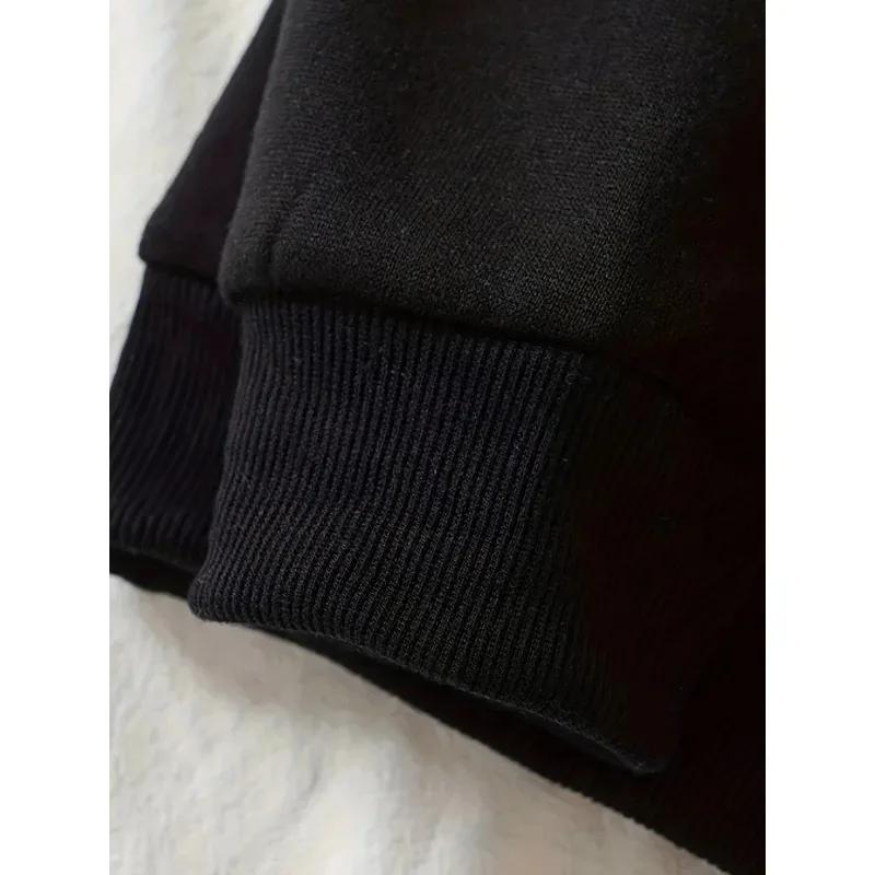 Heren Gothic Donker Patroon Rits Hoodie Herfst/Winter Zware Casual Jas Retro Street Top