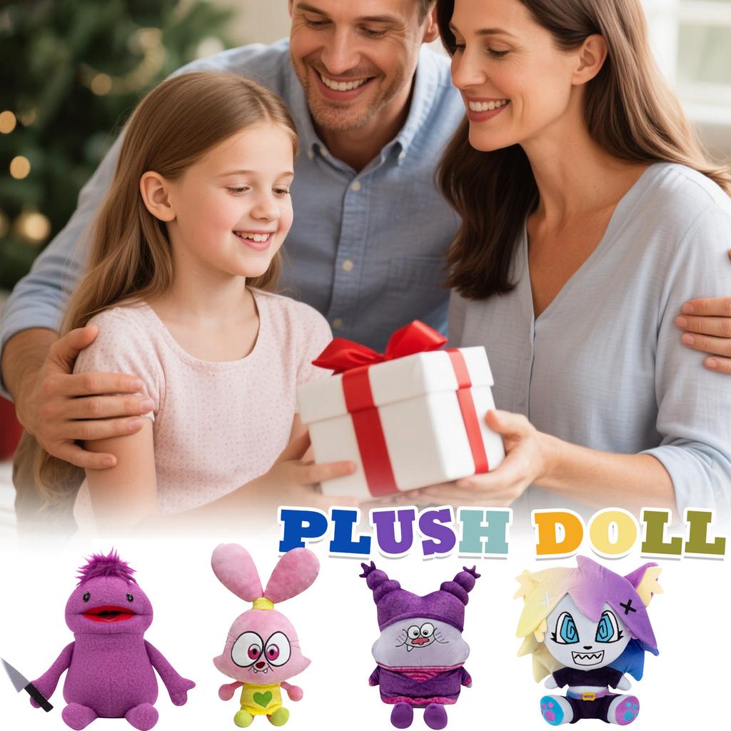 Plush Doll, Toy Gift, Cartoon , Children's Rag Doll, Children's Gift Pillow