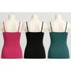 Women's Summer Wear Camisole Cotton Sleeveless Round Neck Tank Top Pack Of 3
