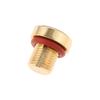 1Pc Brass Car Coolant Water Tank Expansion Drain Screw Plug 17111712788 11537793373 for BMW 128i 135i 318i 318ti 320i X5 X6 Z4 Oil Drain Plugs 3