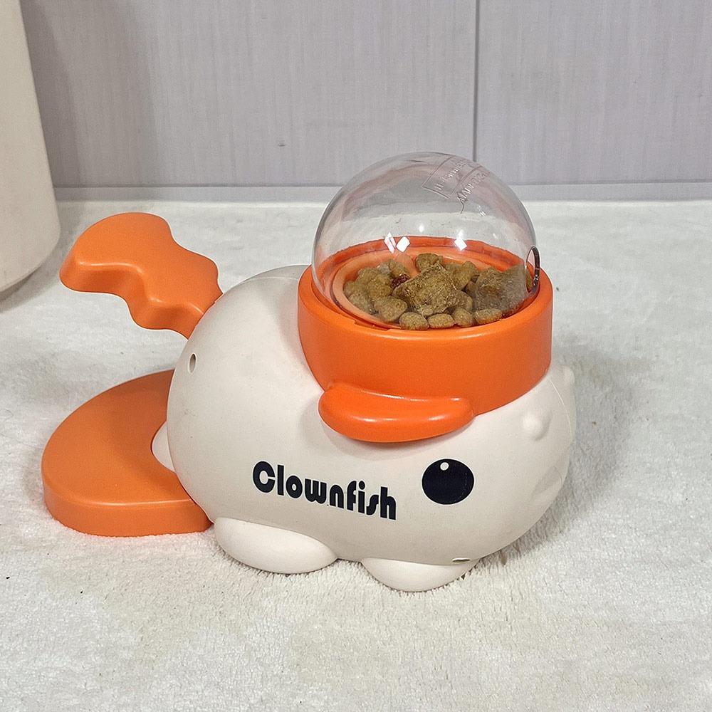 Interactive Dog Treat Dispenser 2-in-1 Pet Feeding Machine Food Puzzle Slow Feeder for Cat Dog
