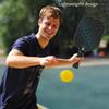 Lightweight Pickleball Rackets Frosted Surface Pickle Ball Paddle  Professional Game