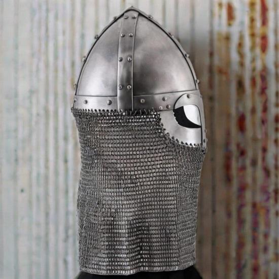 Cosplay Medieval Helmet Costume Viking  Warrior Helmet With   Medieval Decor