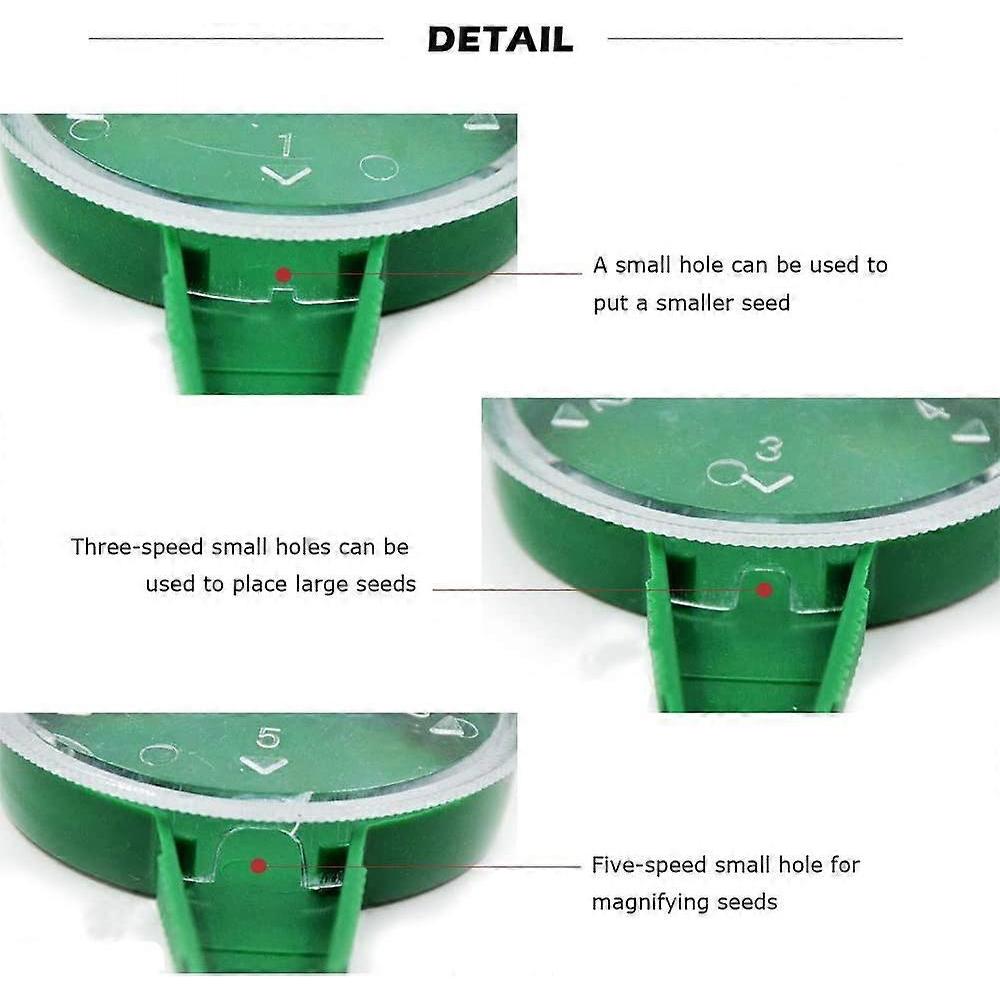Seed distributor, garden tools adjustable seed drills, Transplanters and perforators in different