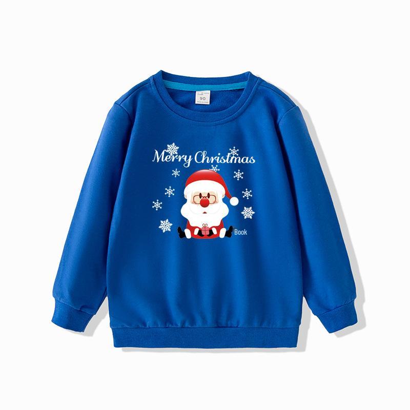 Toddler Girls' Christmas Sweatshirt - Spring/Autumn Pullover, New Southeast Asia Arrival