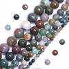 High Quantity For Bracelets 4/6/8/10/12mm About 15/20/30/40Pcs Necklace Loose Spacer Beads Handcrafts Beading Material Natural Stone Beads DIY